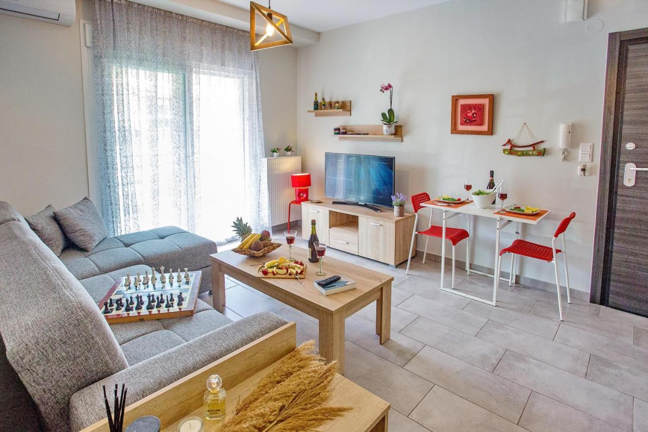 Sun & Sea Luxury Apartment Nea Peramos (Macedonia) Exterior foto